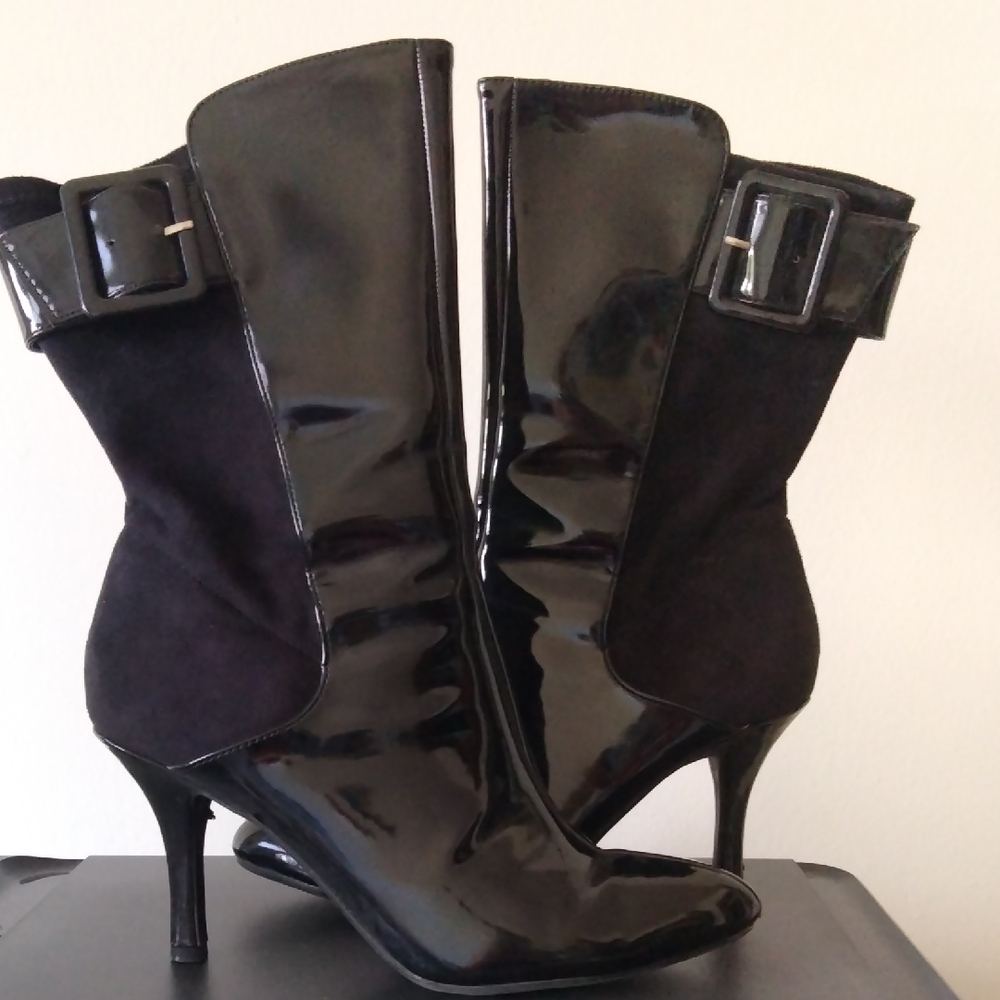 Black Women's High Heel Boots